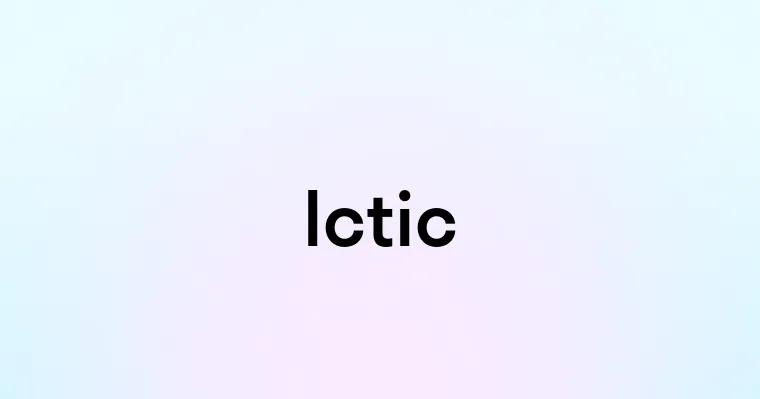 Ictic