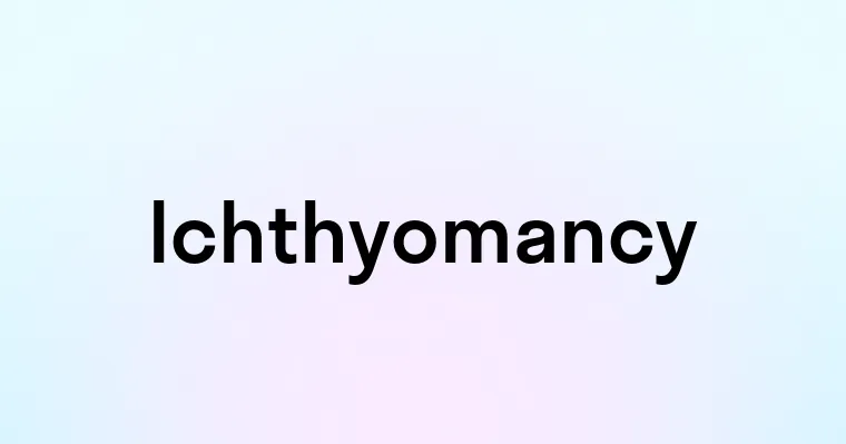 Ichthyomancy