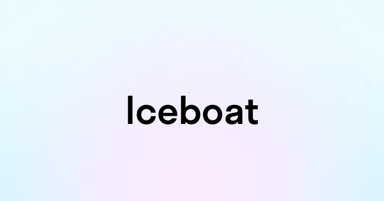 Iceboat