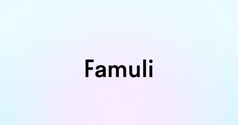 Famuli