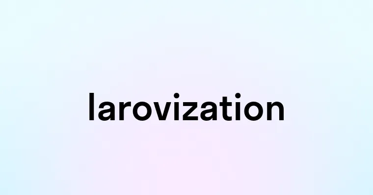 Iarovization