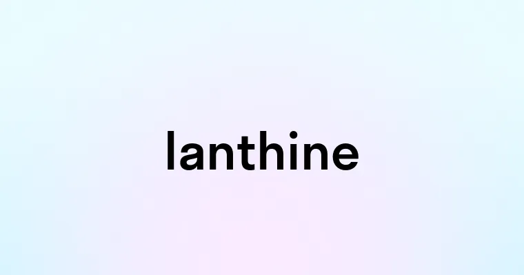 Ianthine