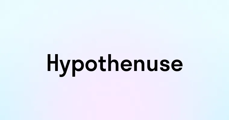 Hypothenuse