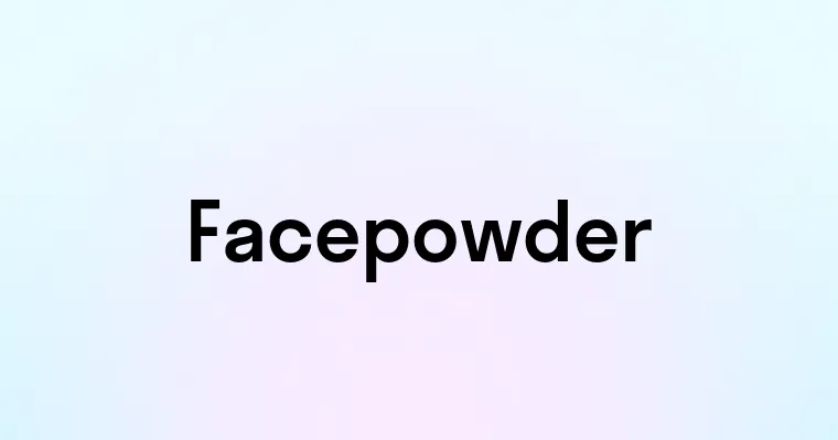 Facepowder