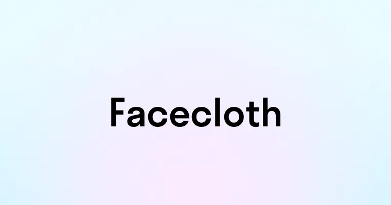 Facecloth