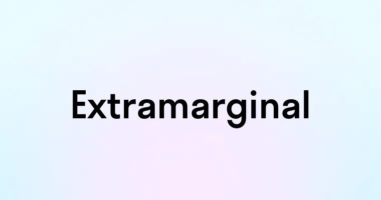 Extramarginal