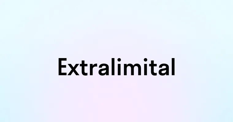 Extralimital