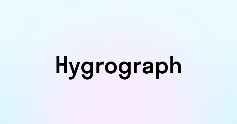 Hygrograph