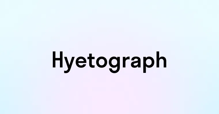 Hyetograph