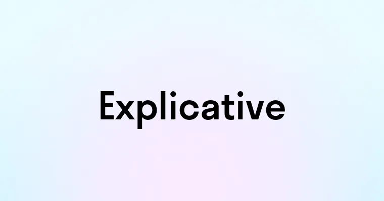 Explicative