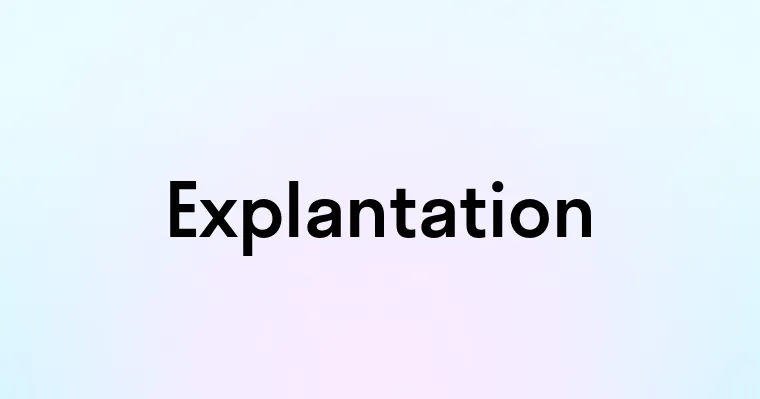 Explantation