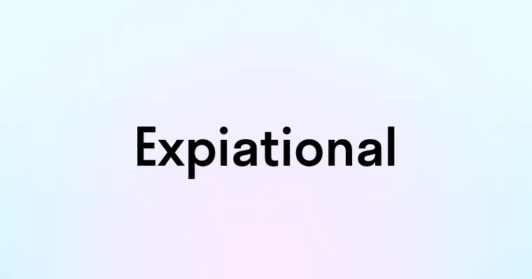 Expiational