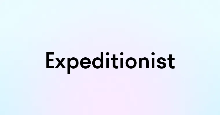 Expeditionist