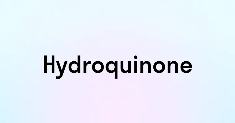 Hydroquinone