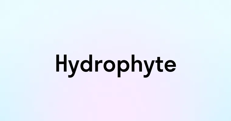 Hydrophyte