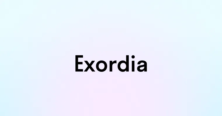 Exordia