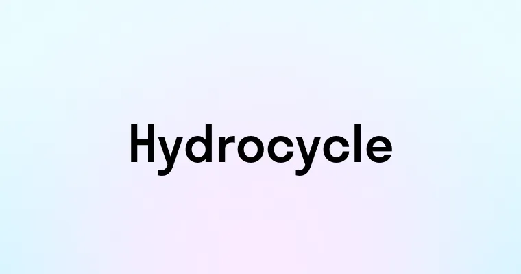 Hydrocycle