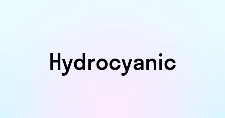 Hydrocyanic