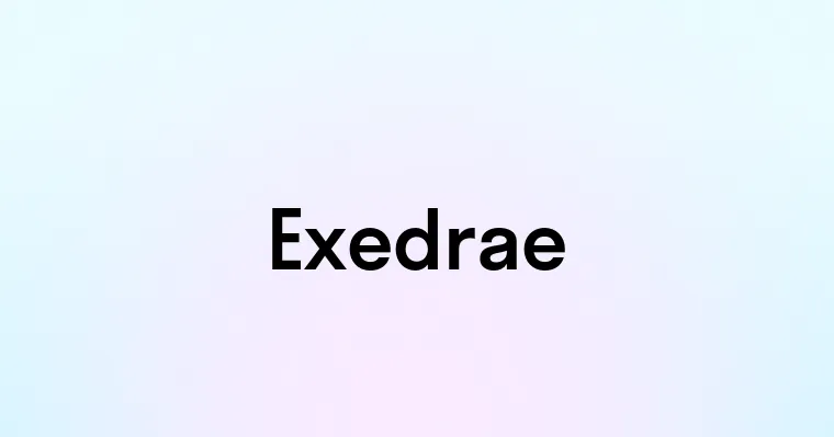 Exedrae