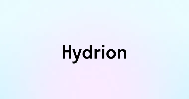 Hydrion