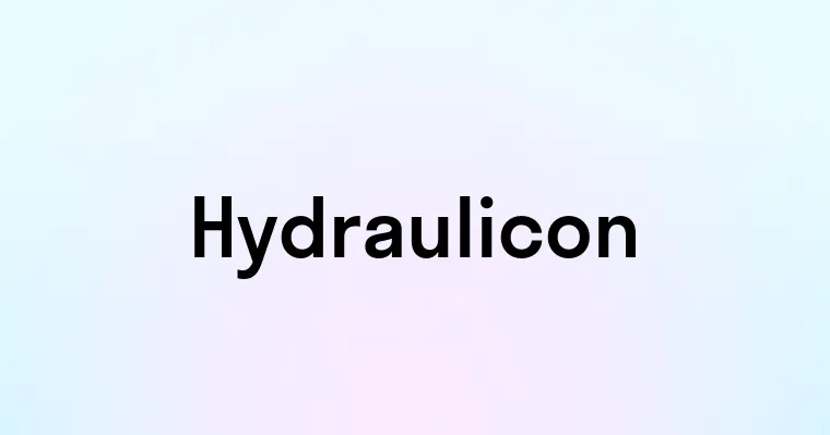 Hydraulicon