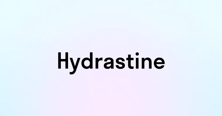 Hydrastine