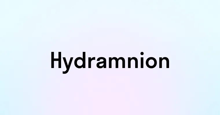 Hydramnion