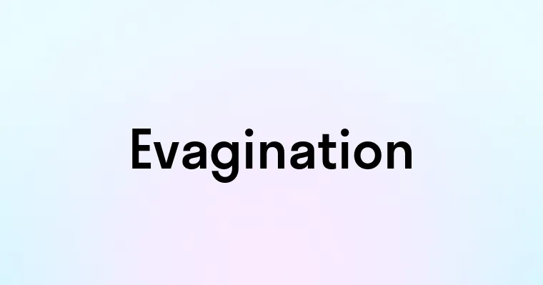 Evagination