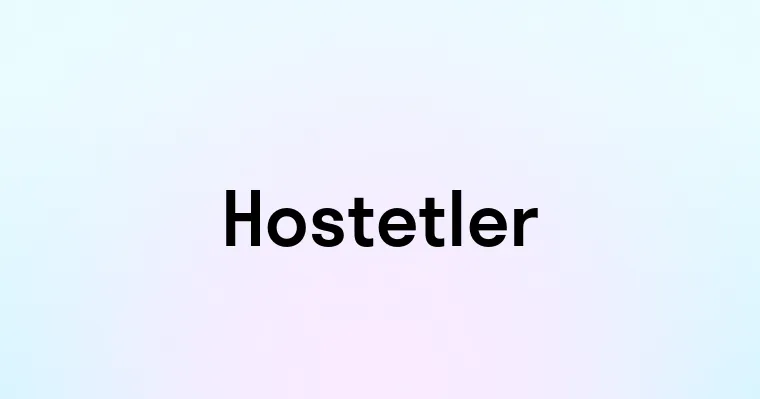 Hostetler