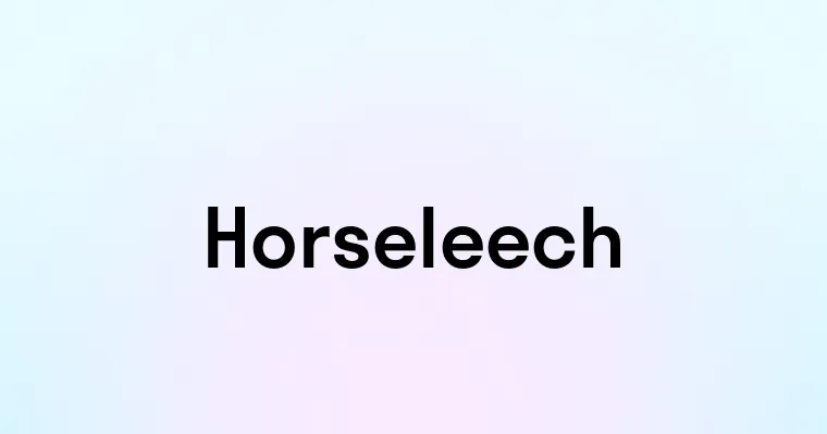 Horseleech