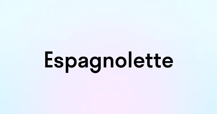 Espagnolette