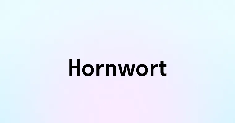 Hornwort