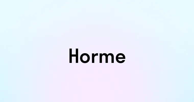 Horme