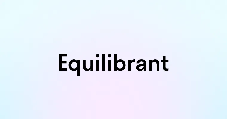 Equilibrant