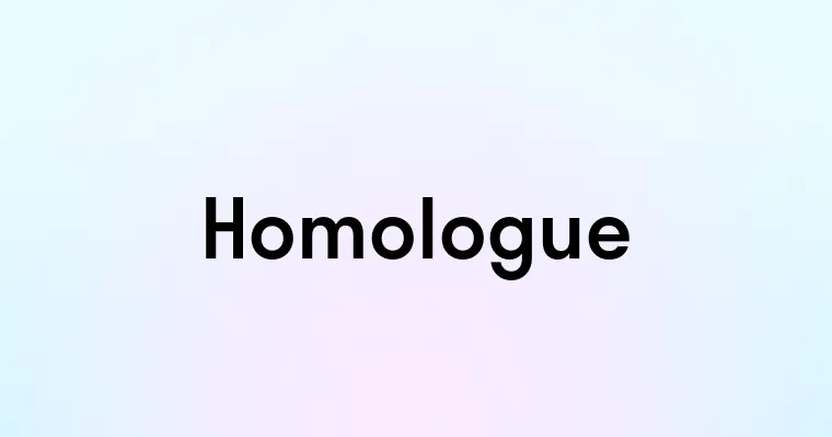 Homologue