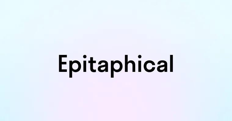 Epitaphical