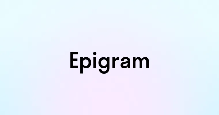 Epigram