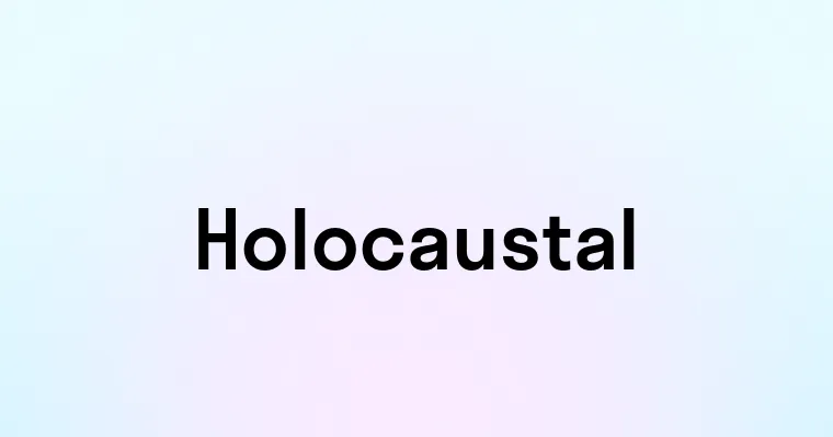 Holocaustal