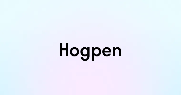 Hogpen