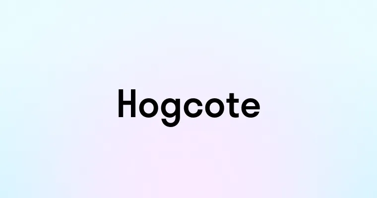 Hogcote