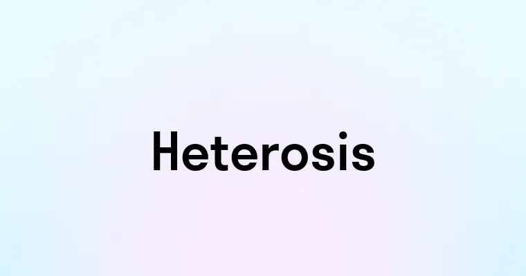 Heterosis