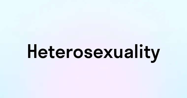 Heterosexuality