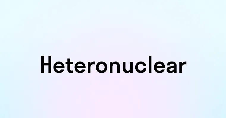 Heteronuclear