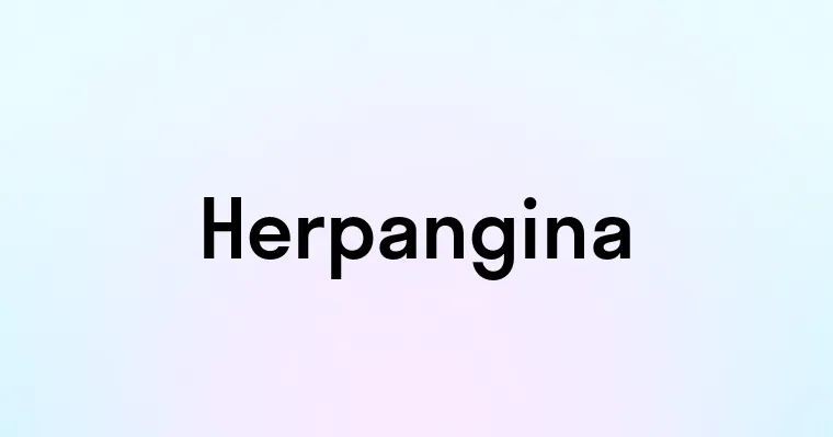 Herpangina