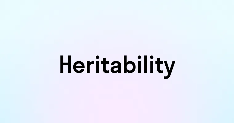 Heritability