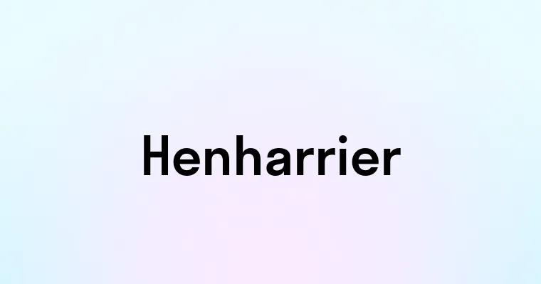 Henharrier