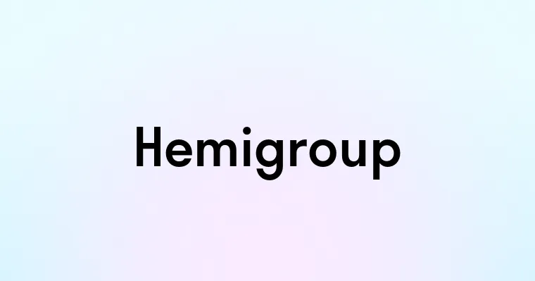 Hemigroup