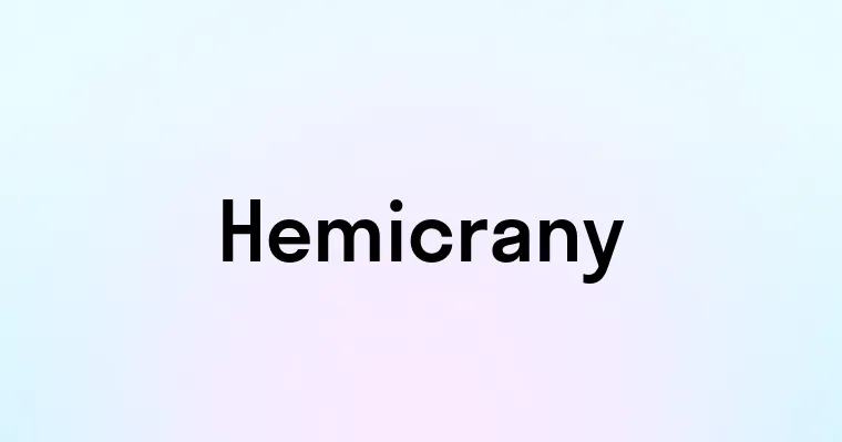 Hemicrany