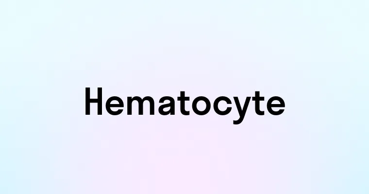 Hematocyte