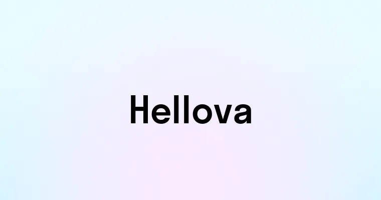 Hellova